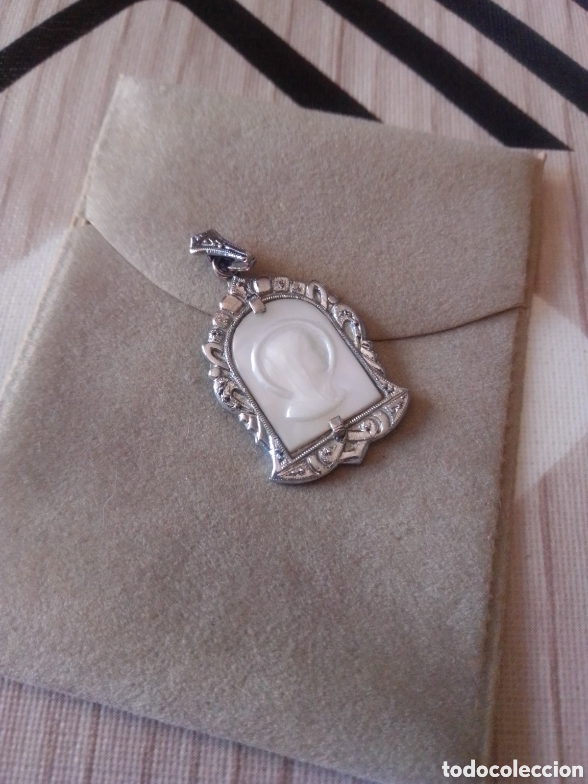 Joyeria: MEDALLA de NACAR VIRGEN MAR&Iacute;A - Foto 3