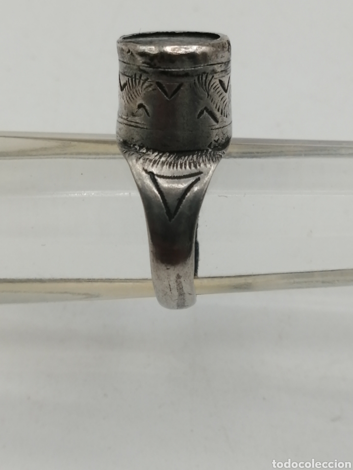 Joyeria: Antiguo anillo plata tuareg - Foto 3