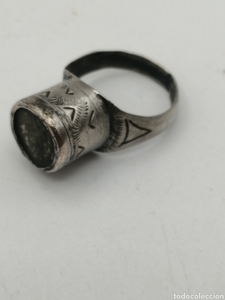 Joyeria: Antiguo anillo plata tuareg - Foto 4