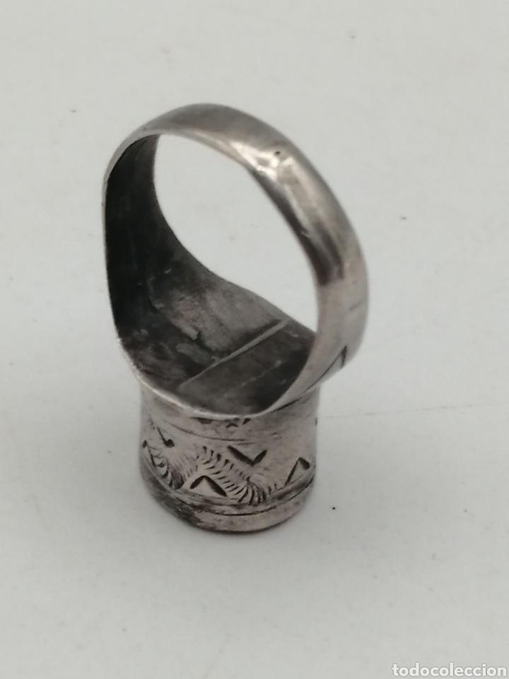 Joyeria: Antiguo anillo plata tuareg - Foto 5