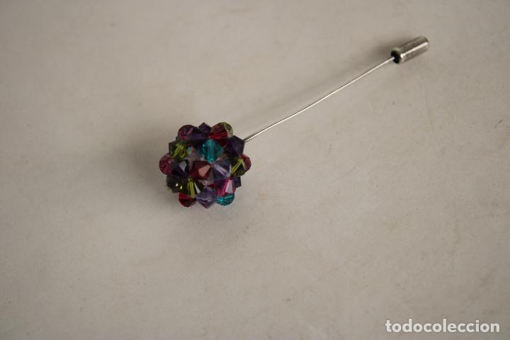 Joyeria: alfiler plata con cristales de colores - Foto 4