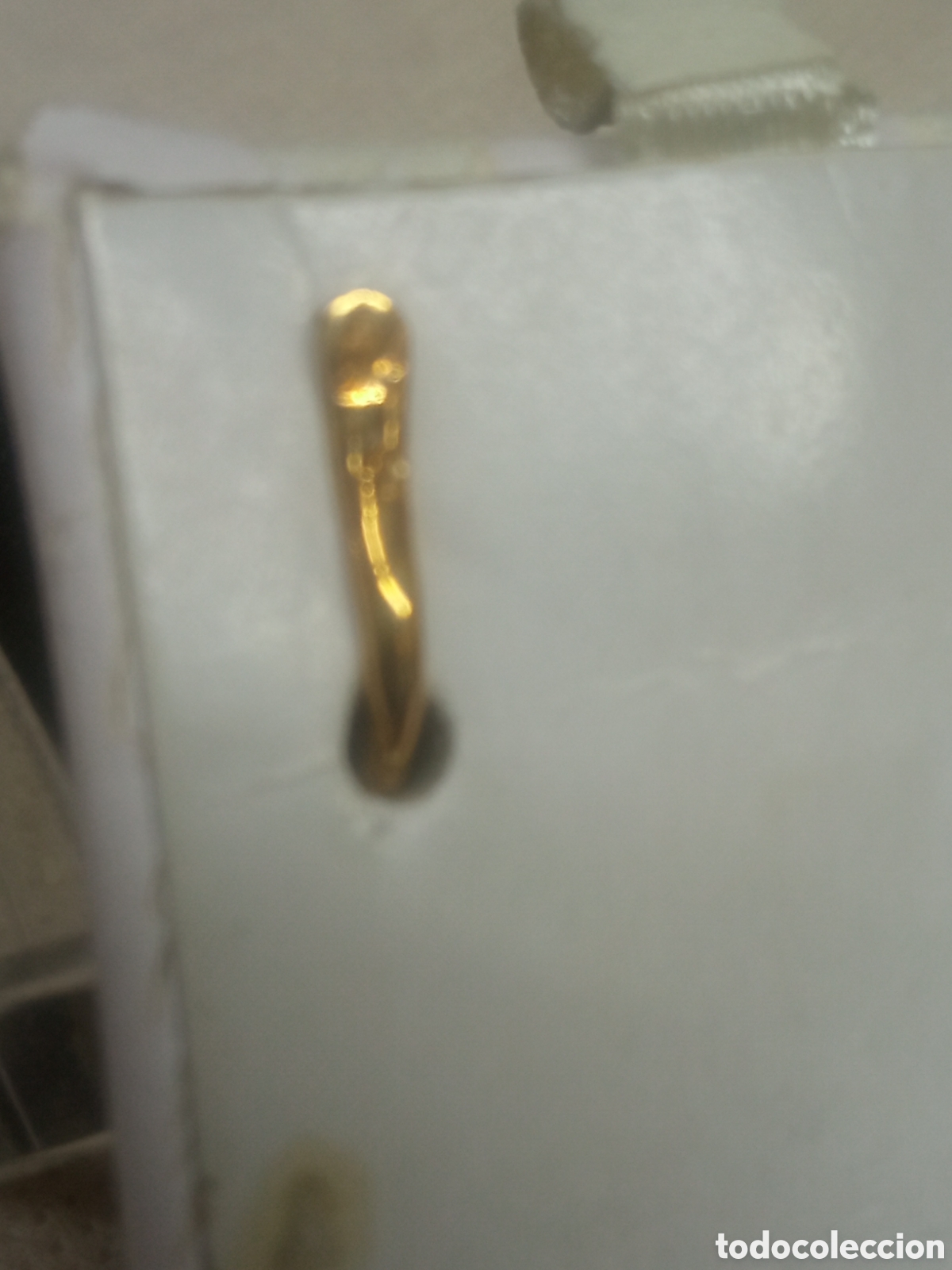 Joyeria: Pendiente de oro y perla V - Foto 3