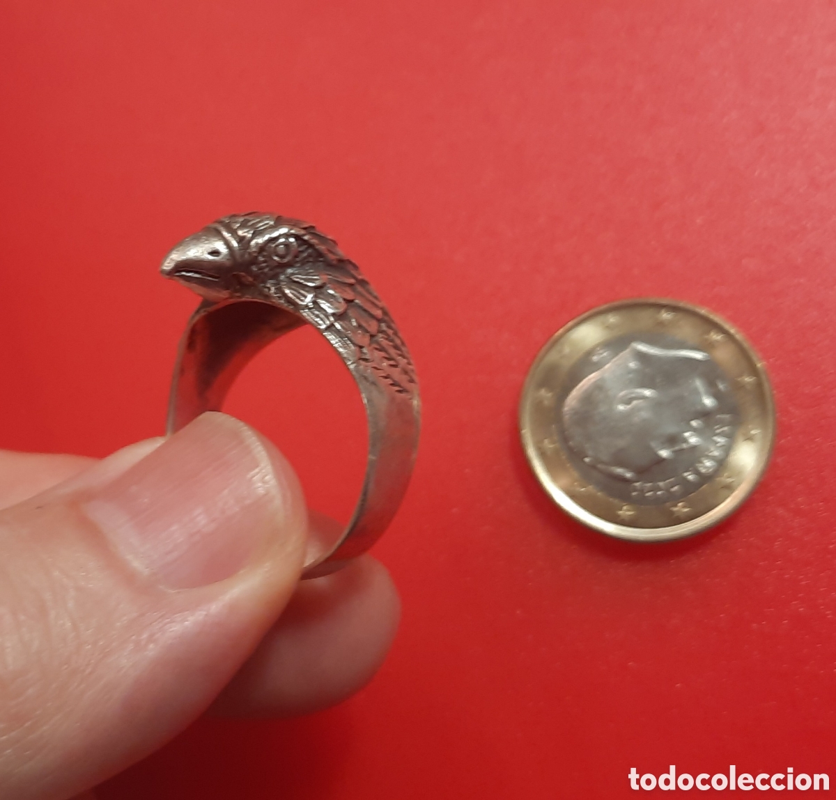 Joyeria: Anillo en plata con ave.Muchos detalles. - Foto 4