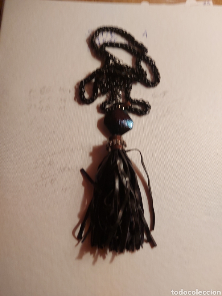 Schmuck: borlas collar negro