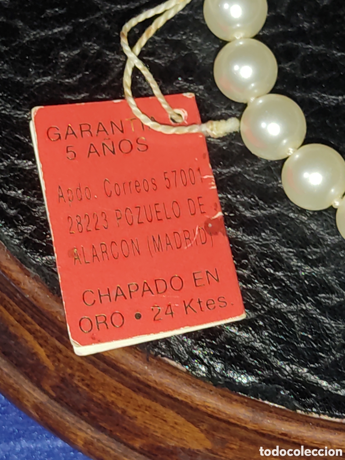 Joyeria: Pulsera perlas de Mallorca con cierre chapado en oro 24. - Foto 3