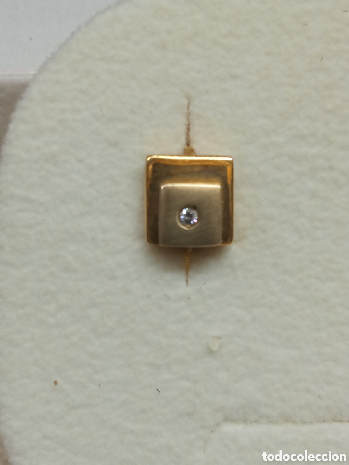 Joyeria: Pendiente de oro y brillantes V - Foto 2