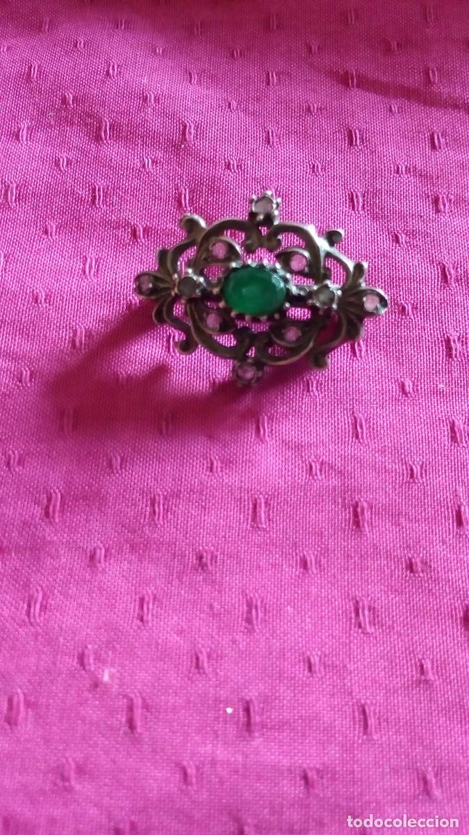 Joyeria: broche diminuto plata antiguo - Foto 1