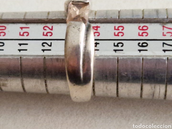Joyeria: BONITO ANILLO EN PLATA DE LEY CON TOPACIO - Foto 6