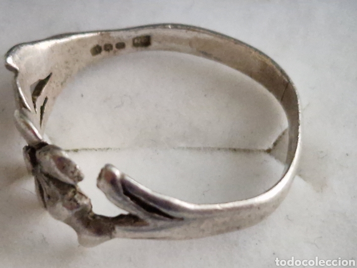 Joyeria: ANILLO ANTIGUO PLATA DE LEY - Foto 4