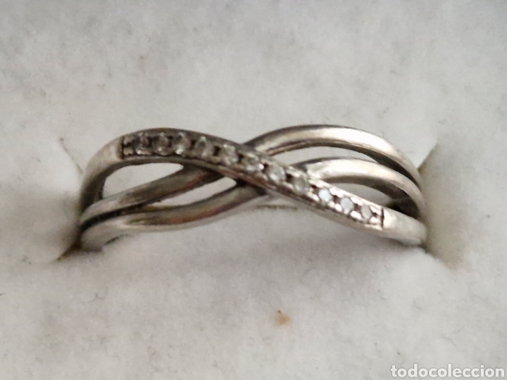 Joyeria: PRECIOSO ANILLO DE PLATA DE LEY CONTRASTES - Foto 6