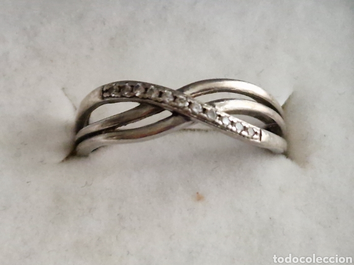 Joyeria: PRECIOSO ANILLO DE PLATA DE LEY CONTRASTES - Foto 1