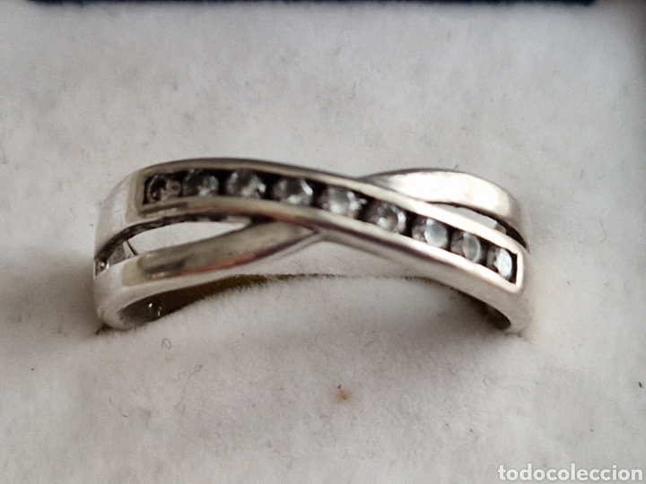 Joyeria: PRECIOSO ANILLO PLATA DE LEY Y CIRCONITAS - Foto 2