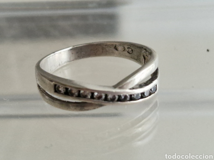 Joyeria: PRECIOSO ANILLO PLATA DE LEY Y CIRCONITAS - Foto 5