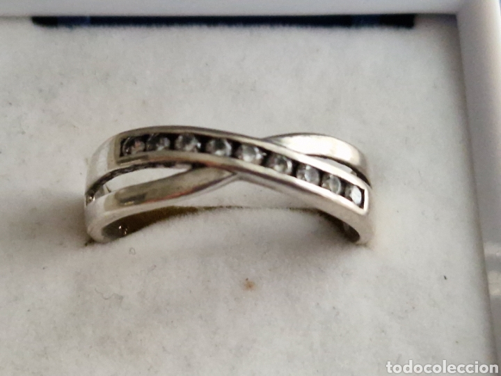 Joyeria: PRECIOSO ANILLO PLATA DE LEY Y CIRCONITAS - Foto 1