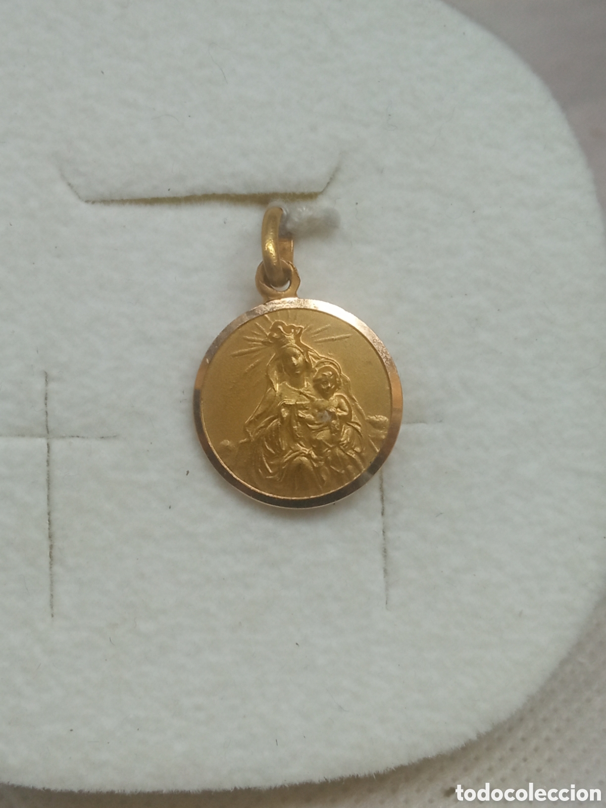 Joyeria: Medalla escapulario oro V - Foto 2