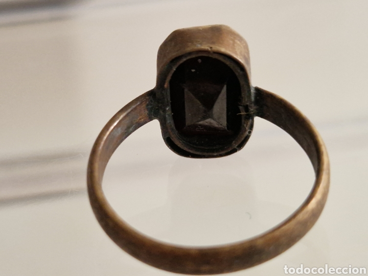 Joyeria: ANILLO ANTIGUO OCTOMANO CON PIEDRA NEGRA - Foto 3