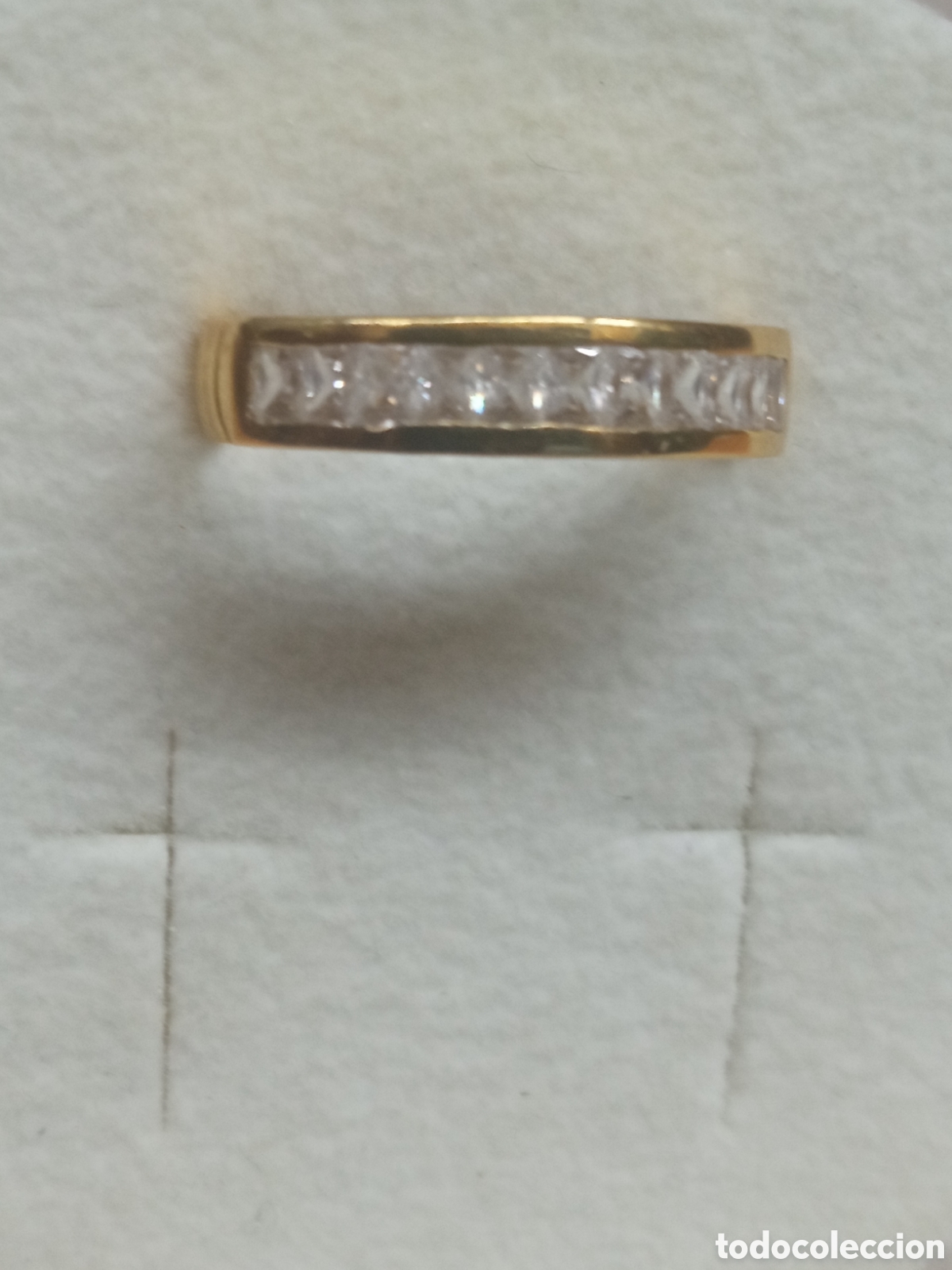 Joyeria: Sortija oro y circonita - Foto 1