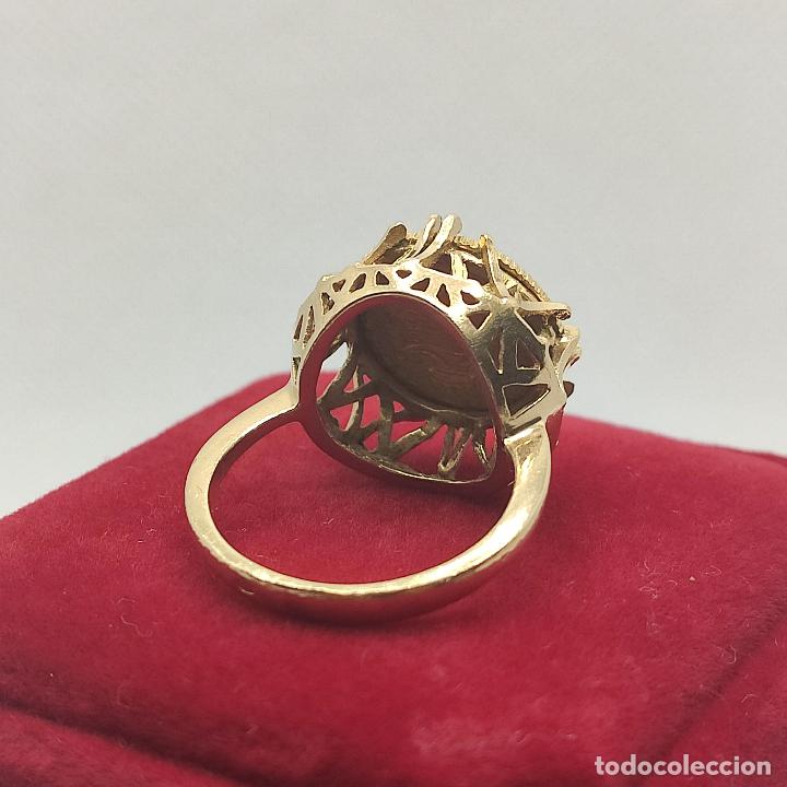 Joyeria: Sortija Oro de Ley 18K Moneda Alfonso XII - Foto 4