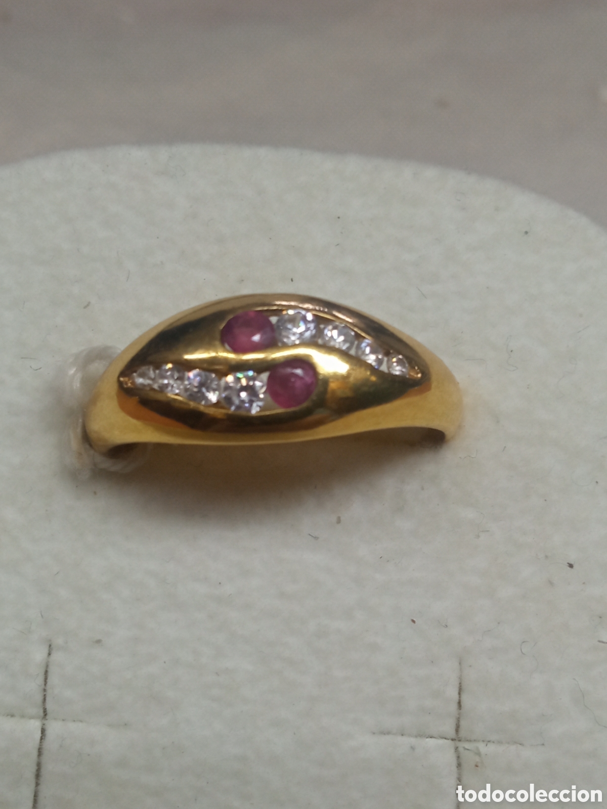 Joyeria: Sortija oro y piedras - Foto 1