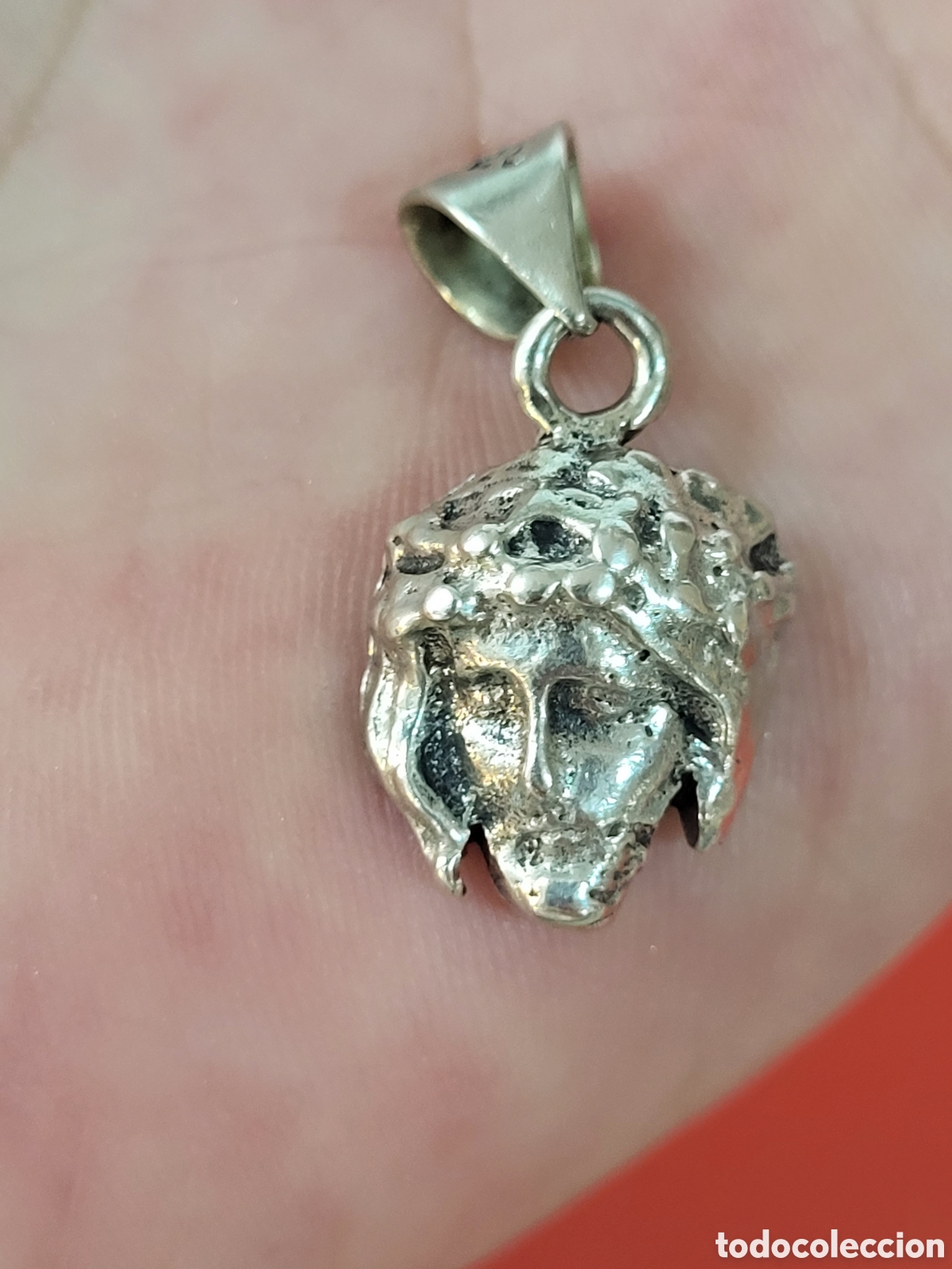 Joyeria: ANTIGUO COLGANTE DE PLATA - Foto 5