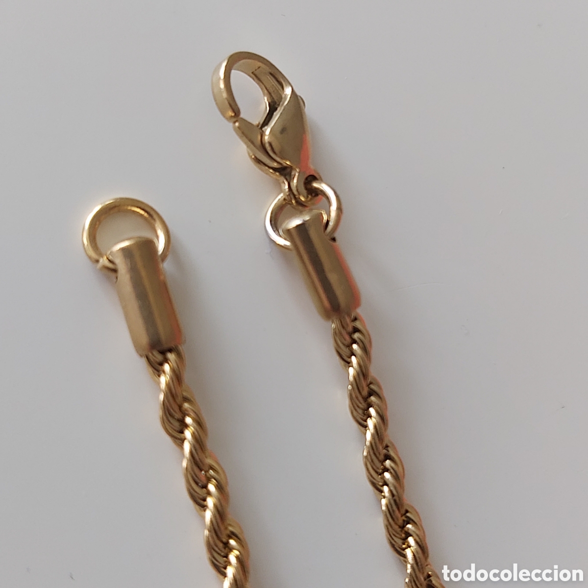 Joyeria: ESPECTACULAR CADENA DE 50 CMS DE ORO LAMINADO. REF S3 C Bi - Foto 4