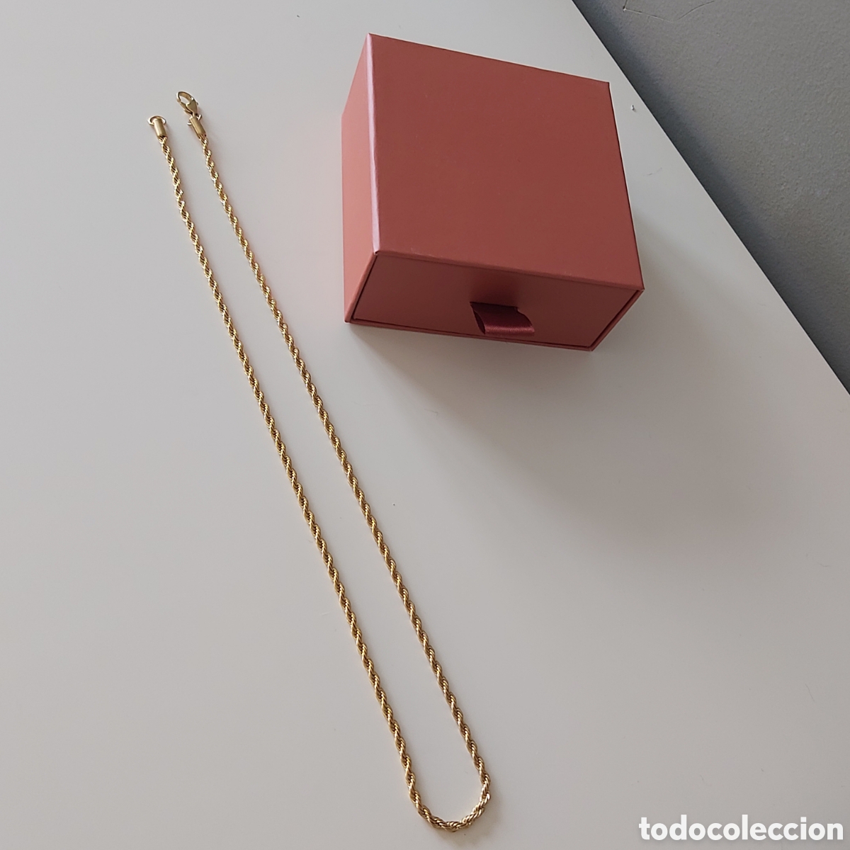 Joyeria: ESPECTACULAR CADENA DE 50 CMS DE ORO LAMINADO. REF S3 C Bi - Foto 5