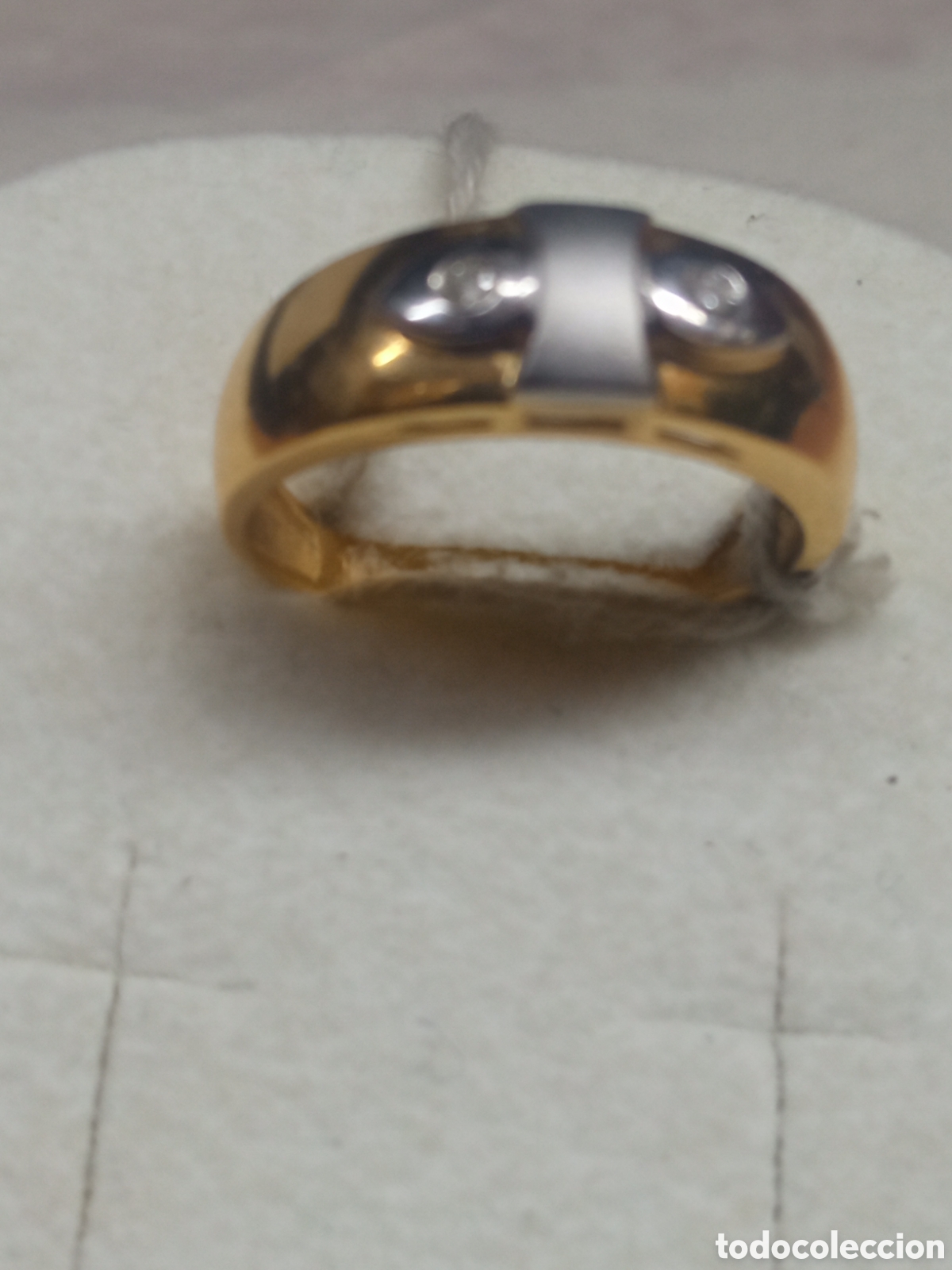 Joyeria: Sortija oro y brillantes - Foto 3