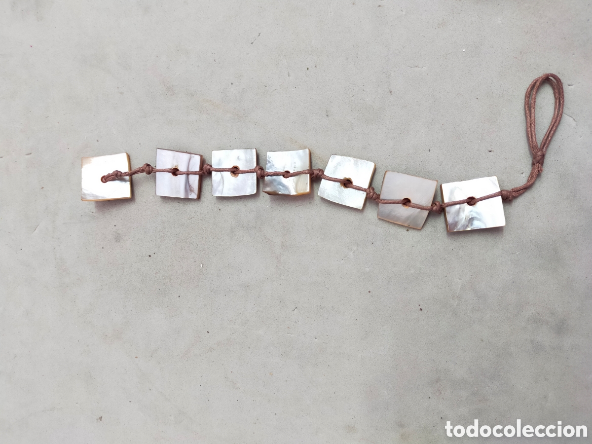 Joyeria: PULSERA DE PIEZAS DE NACAR. - Foto 4