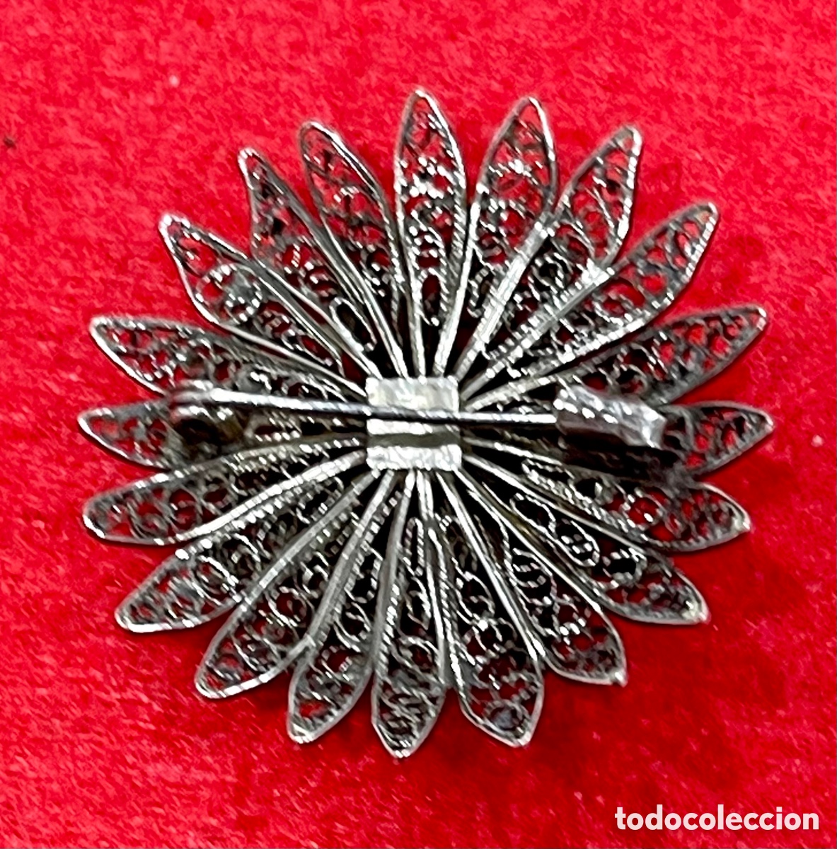 Joyeria: Bonito broche en filigrana. - Foto 2