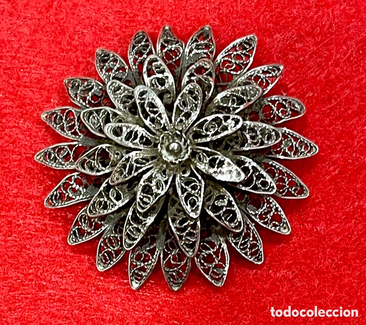 Joyeria: Bonito broche en filigrana. - Foto 1