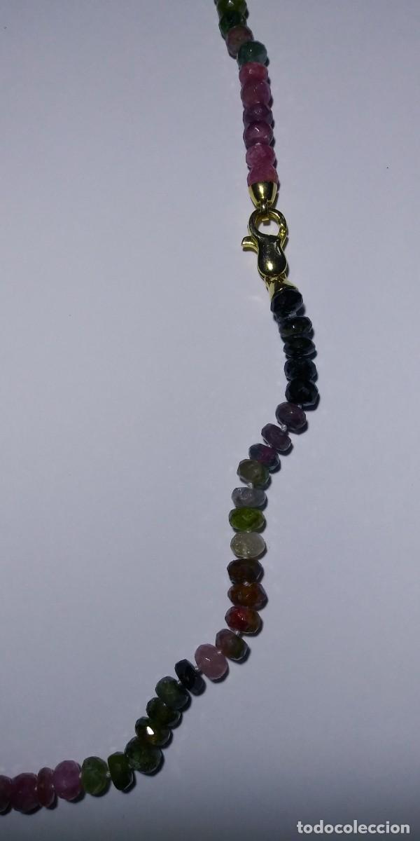 Joyeria: COLLAR RONDELES DE TURMALINAS. - Foto 3