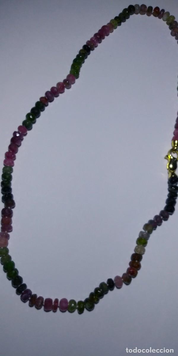 Joyeria: COLLAR RONDELES DE TURMALINAS. - Foto 4