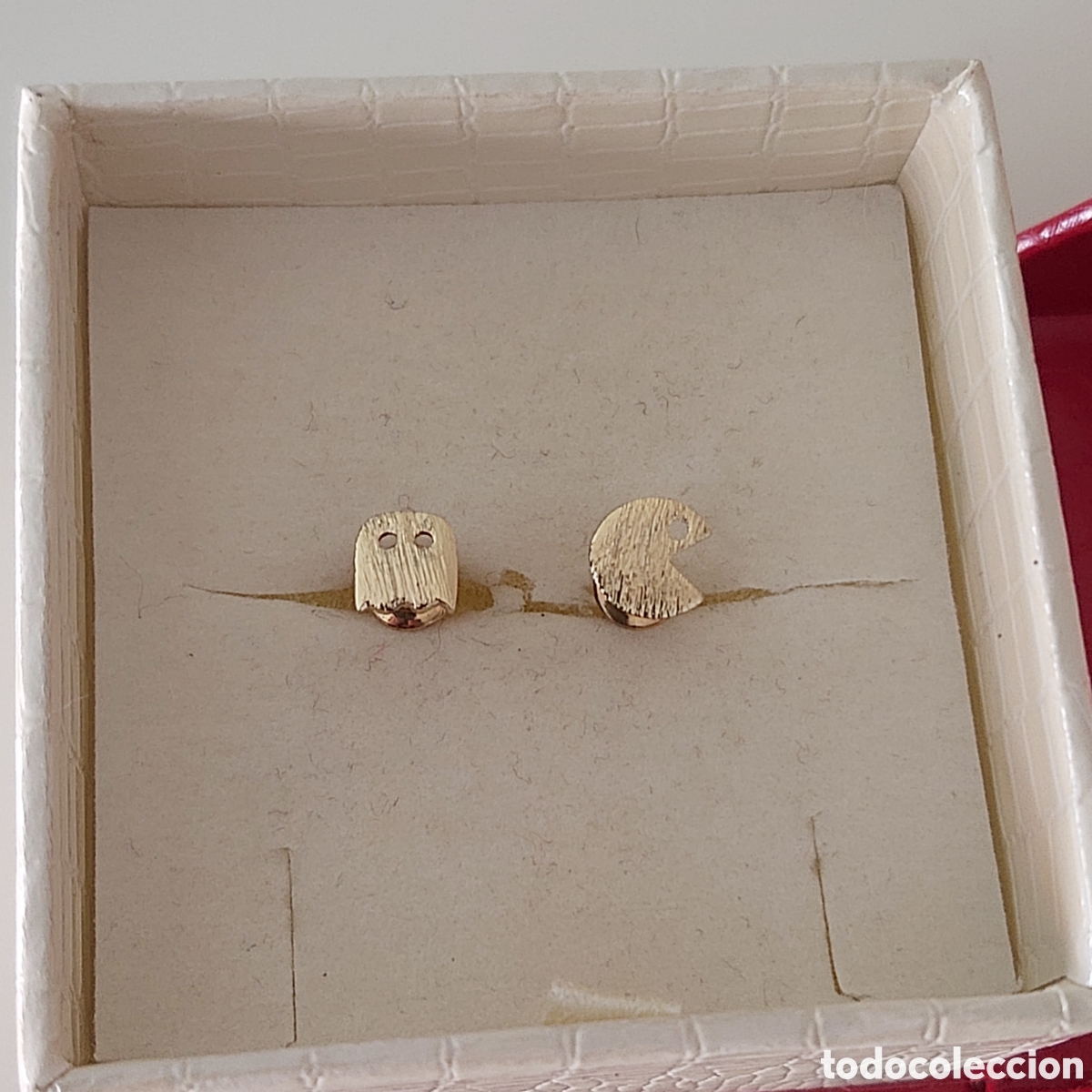 Joyeria: ORIGINALES PENDIENTES DE PACMAN ORO. REF S1 P CG - Foto 4