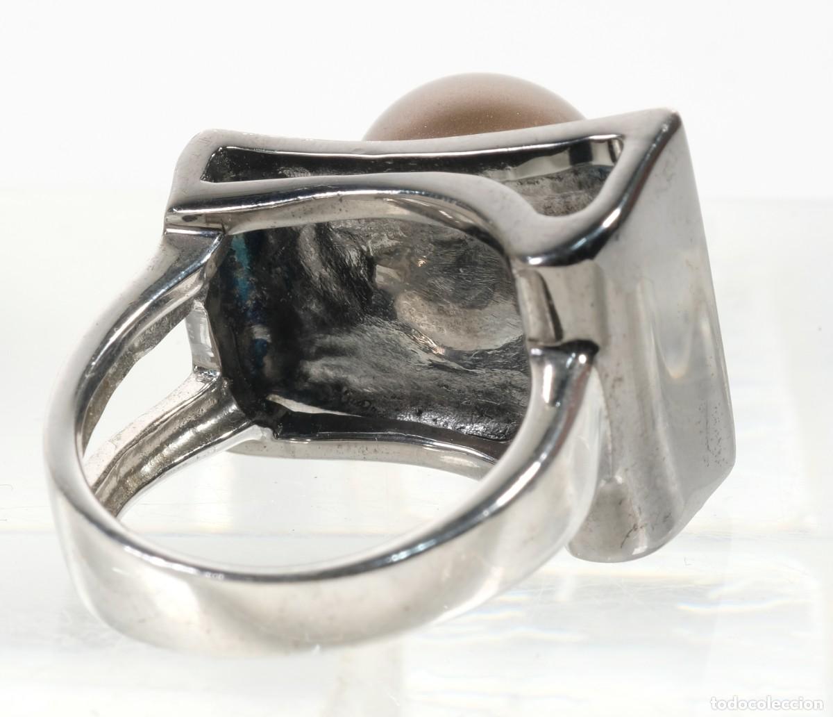 Joyeria: Anillo en plata 925 con perla cultivada - Foto 3