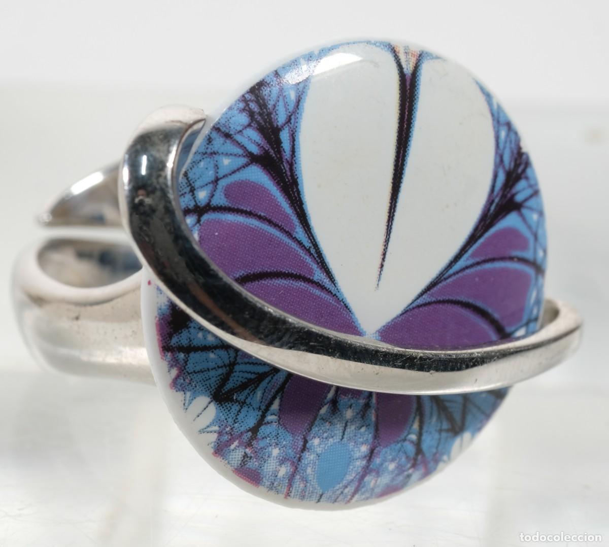 Joyeria: Anillo en plata con placa serigrafiada - Foto 1