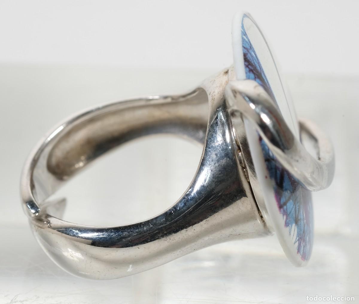 Joyeria: Anillo en plata con placa serigrafiada - Foto 4