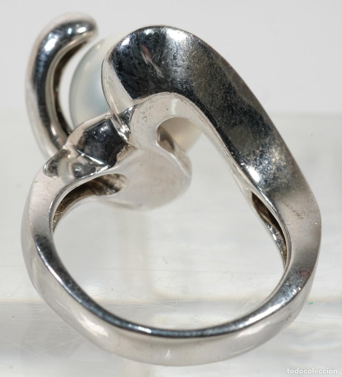 Joyeria: Anillo en plata 925 con perla cultivada - Foto 5