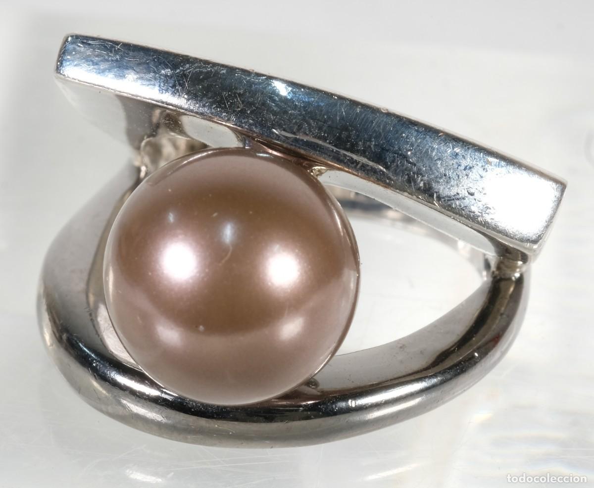 Joyeria: Anillo en plata 925 con perla cultivada - Foto 1