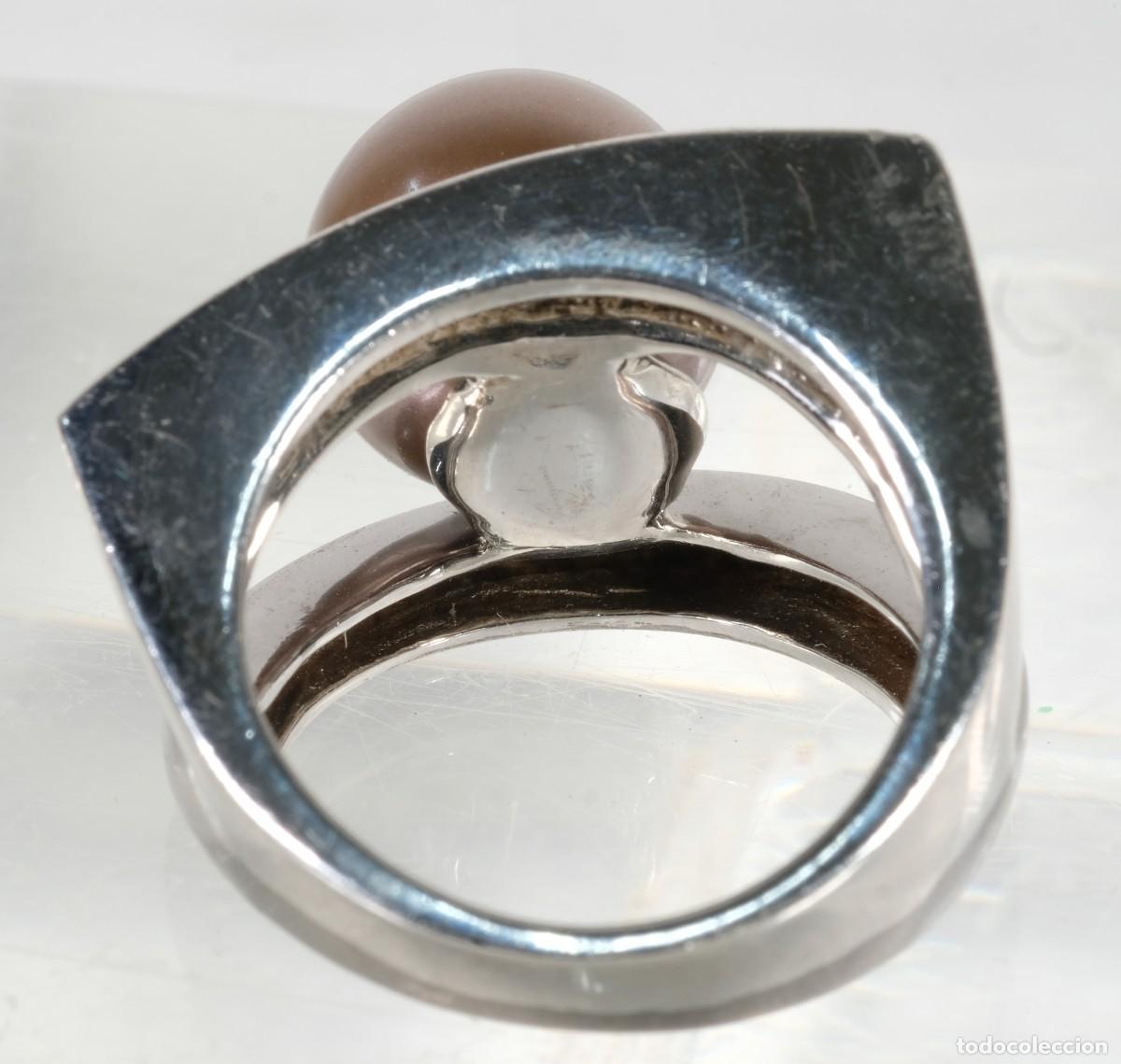 Joyeria: Anillo en plata 925 con perla cultivada - Foto 4