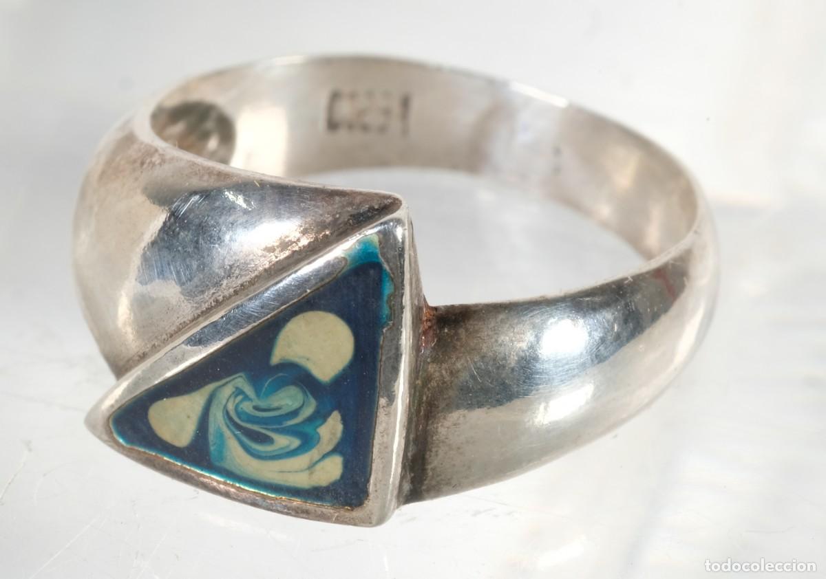 Joyeria: Anillo en plata esmaltada - Foto 1