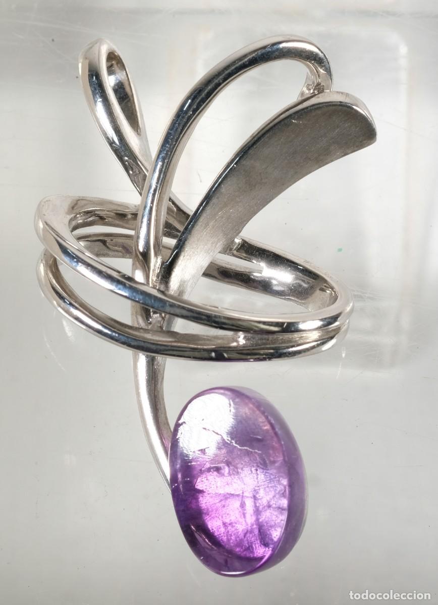 Joyeria: Colgante en plata 925 con amatista - Foto 1