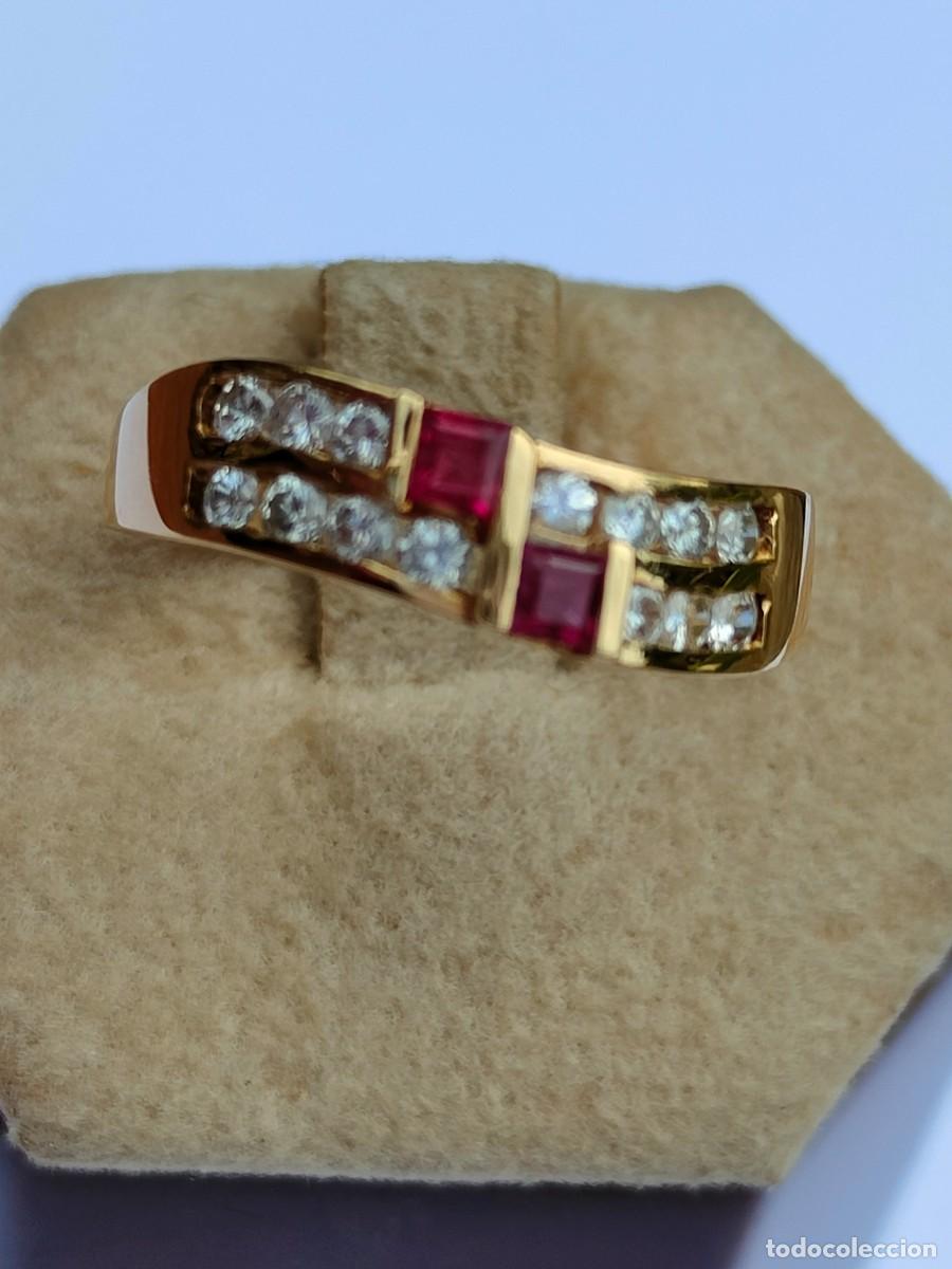 Joyeria: CINTA ORO 18K BRILLANTES Y RUB&Iacute;ES - Foto 1