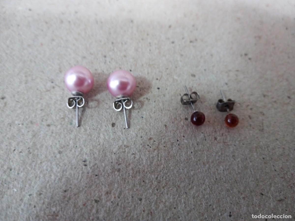 Gioielleria: LOTE DE 2 PARES DE PENDINTES ANTIGUOS. M12