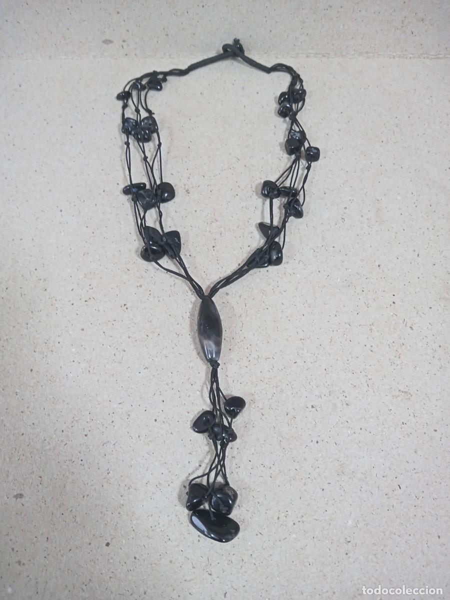 Joyeria: BONITO COLLAR DE PIEDRAS ANTIGUO - Foto 1