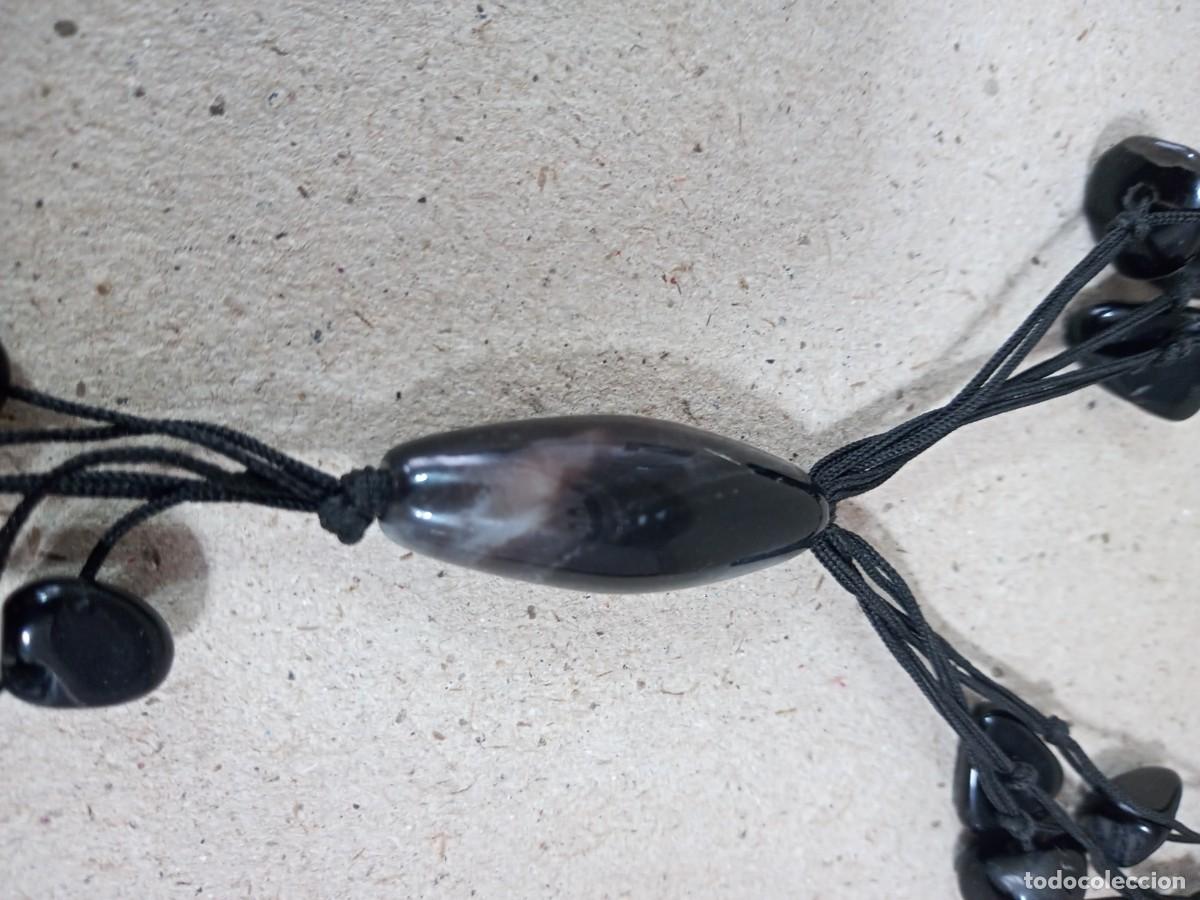 Joyeria: BONITO COLLAR DE PIEDRAS ANTIGUO - Foto 2