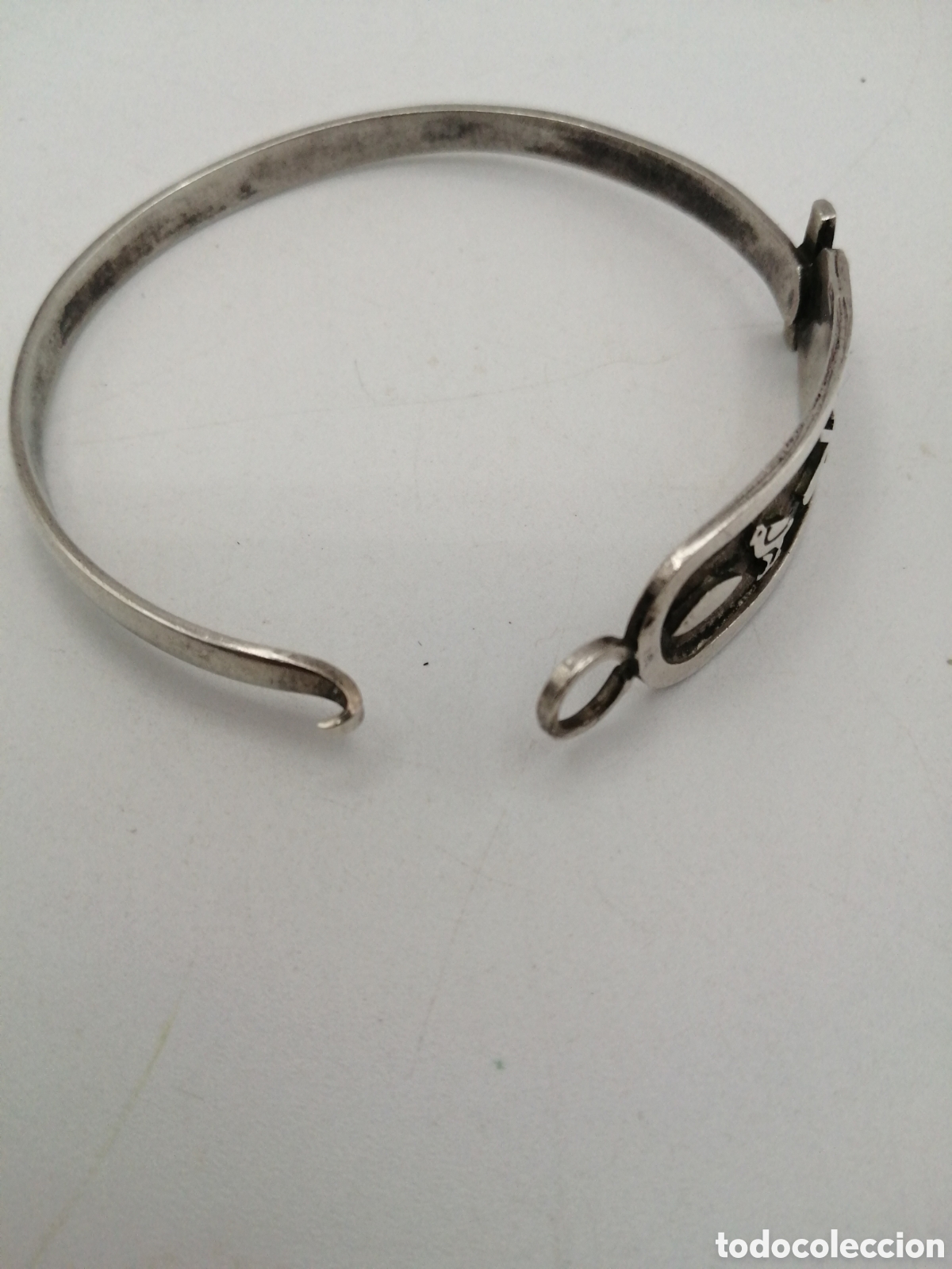 Joyeria: Pulsera brazalete egipcia. Plata de ley - Foto 5