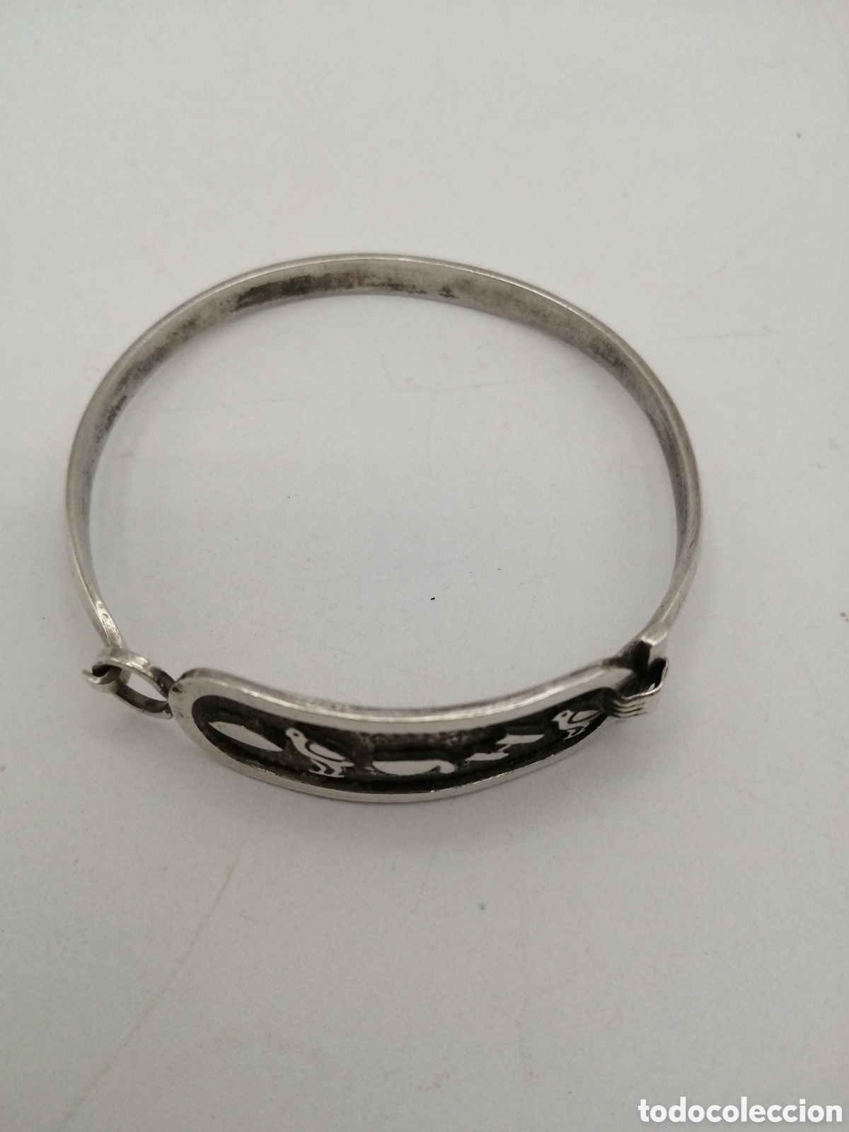 Joyeria: Pulsera brazalete egipcia. Plata de ley - Foto 6