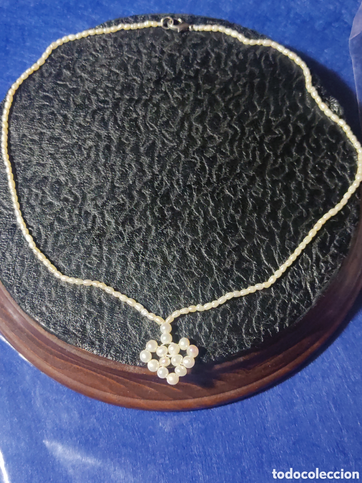 Joyeria: Collar de finas perlas de r&iacute;o,nuevo. - Foto 3