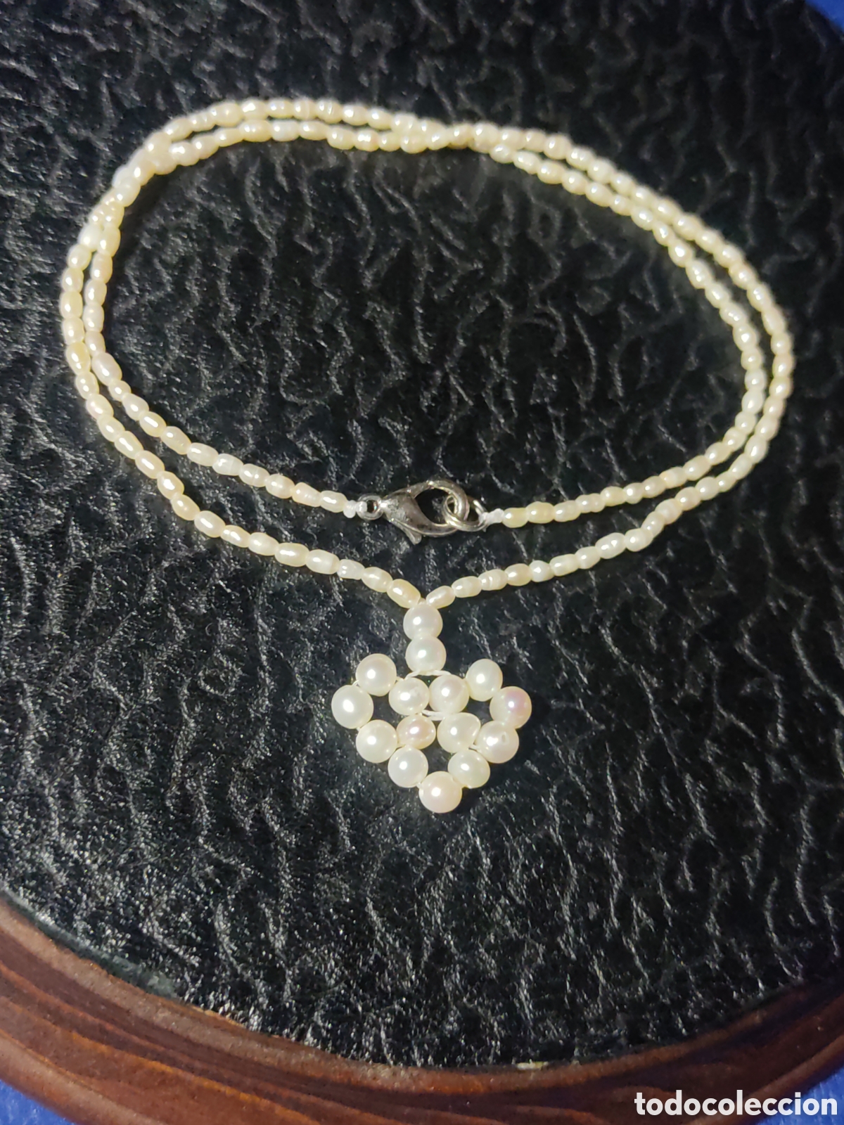 Joyeria: Collar de finas perlas de r&iacute;o,nuevo. - Foto 4