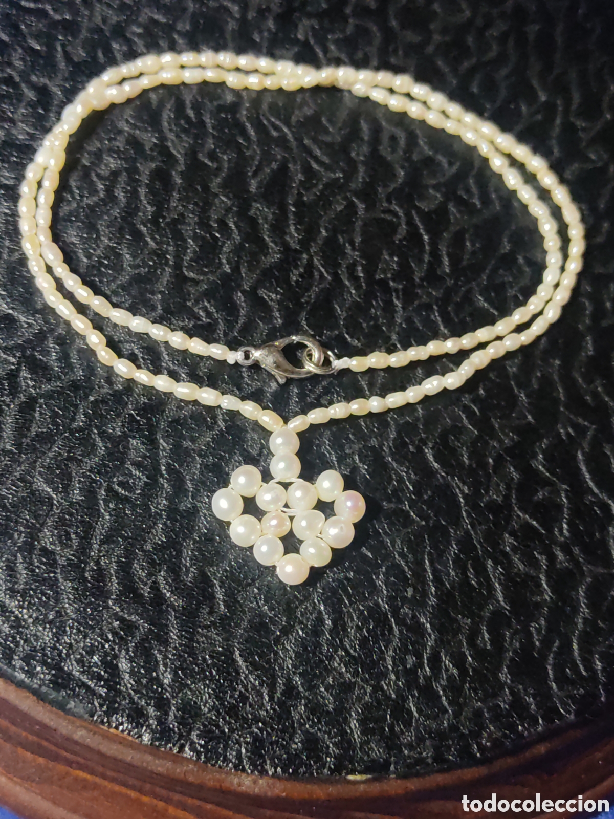 Joyeria: Collar de finas perlas de r&iacute;o,nuevo. - Foto 5